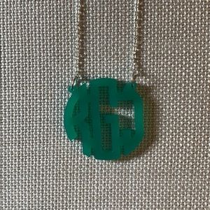 Monogram Necklace for RJG